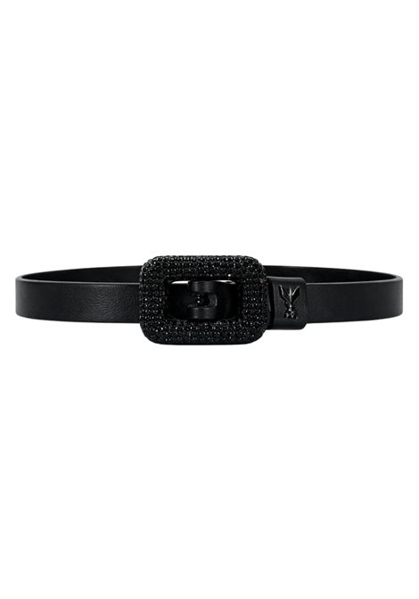 Cintura bambina nera con strass Patrizia Pepe | 7W0013NERO